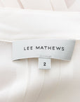 Lee Mathews Sheer Long Sleeve Top Size 2