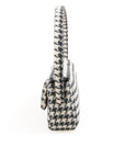 Anine Bing 'Nico' Houndstooth Shoulder Bag