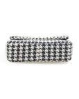 Anine Bing 'Nico' Houndstooth Shoulder Bag