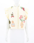 Stella Nova Ona Embroidered Vest Size S