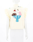 Stella Nova Ona Embroidered Vest Size S