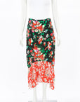 Rixo London Silk Leandra Skirt Size S