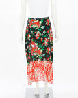 Rixo London Silk Leandra Skirt Size S