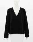 Toteme Structured Wool Crepe Top Size 40 | AU 12