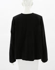 Toteme Structured Wool Crepe Top Size 40 | AU 12