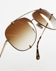 Dita 'Talon' Aviator Sunglasses