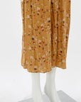 Julie Fagerholt Heartmade 'Hornsea' Silk Print Dress Size 34 | AU 6