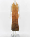 Missoni Wool Knit Ombre Halter Neck Dress Size IT 40 | AU 8