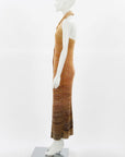 Missoni Wool Knit Ombre Halter Neck Dress Size IT 40 | AU 8