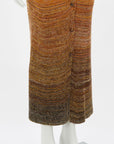 Missoni Wool Knit Ombre Halter Neck Dress Size IT 40 | AU 8