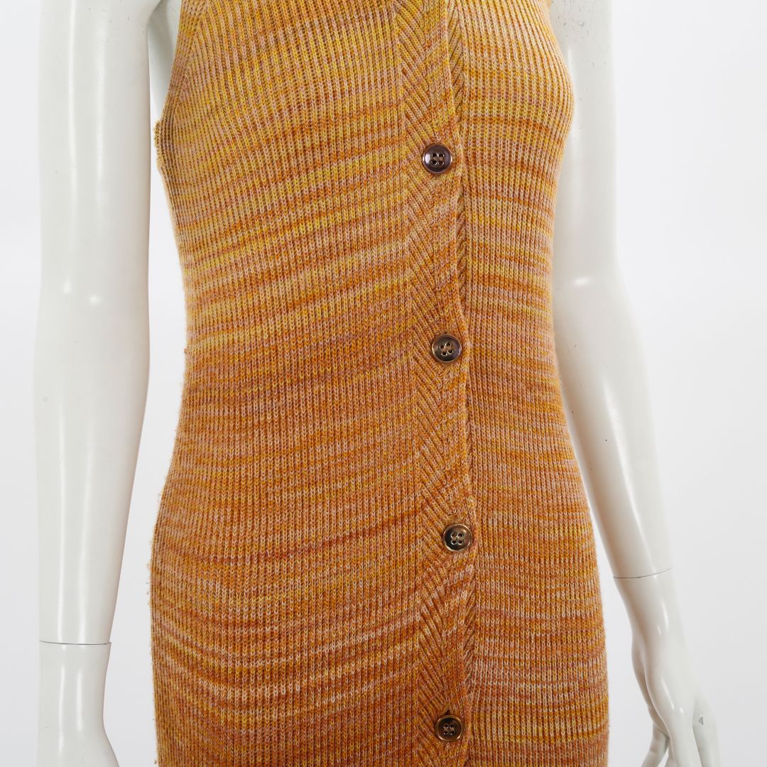 Missoni Wool Knit Ombre Halter Neck Dress Size IT 40 | AU 8