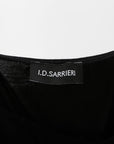 I.D. Sarrieri Lace Sleeve Crop Top Size S