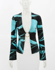 Louisa Ballou Flared Sleeve Cardigan Top Size S