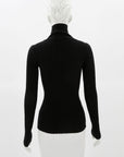 Anine Bing Ribbed Turtleneck Top Size XS