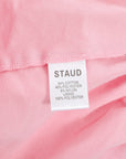 Staud Marie Puff Sleeve Poplin Top Size S