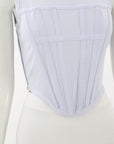 Dion Lee Jersey Ribbed Corset Top Size S