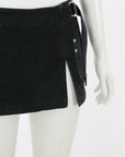 Dion Lee Apron Wrap Denim Mini Skirt Size 6