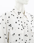 Equipment Silk Star Print Shirt Size M