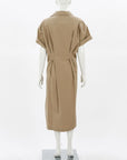 Dries Van Noten Delick Tie Front Dress Size 42 | AU 14