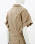 Dries Van Noten Delick Tie Front Dress Size 42 | AU 14