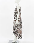 Melissa Odabash Zebra Print Beach Coverup Size O/S