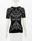 Alexander McQueen Lace Jacquard Top Size M