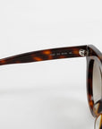 Valentino Tortoiseshell Rockstud Glasses