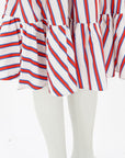 MSGM Tiered Striped Skirt Size IT 40 | AU 8