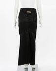 Jean Paul Gaultier Satin Maxi Skirt Size IT 44 | AU 12