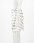 Paco Rabanne Sequin Chainmail Mini Skirt Size FR 38 | AU 10