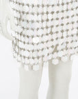 Paco Rabanne Sequin Chainmail Mini Skirt Size FR 38 | AU 10