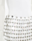 Paco Rabanne Sequin Chainmail Mini Skirt Size FR 38 | AU 10