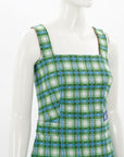 Prada Plaid Check Dress Size IT 38 | AU 6