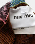 Miu Miu Wool Printed Sweater Size IT 38 | AU 6