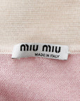 Miu Miu Cashmere/Silk Cardigan Size IT 38 | AU 6