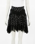 Zimmermann Linen 'Empire' Dot Mini Skirt Size 0