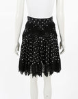 Zimmermann Linen 'Empire' Dot Mini Skirt Size 0