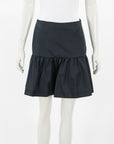 Prada Satin Flounce Mini Skirt IT 38 | AU 6