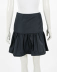 Prada Satin Flounce Mini Skirt IT 38 | AU 6