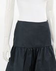 Prada Satin Flounce Mini Skirt IT 38 | AU 6