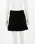 Miu Miu Frill Mini Skirt Size 38 | AU 6