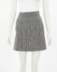 Miu Miu Wool Plaid Mini Skirt Size 36 | AU 6