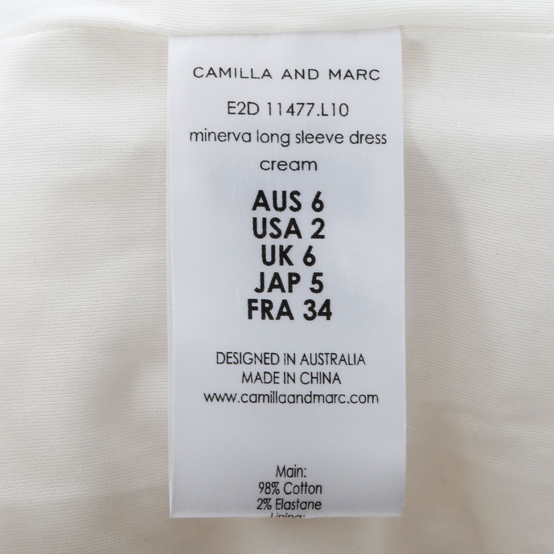 Camilla and Marc &#39;Minerva&#39; Long Sleeve Dress Size 6