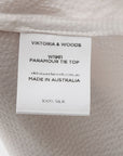 Viktoria & Woods 'Paramour' Tie Top Size 00 | AU 4