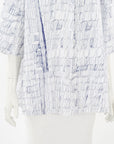 Manuelle Guibal Scribble Cotton Polo Top Size 3