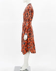 Ulla Johnson 'Taiana' Silk Floral Dress Size US 6 | AU 10