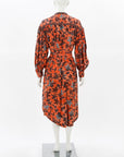 Ulla Johnson 'Taiana' Silk Floral Dress Size US 6 | AU 10