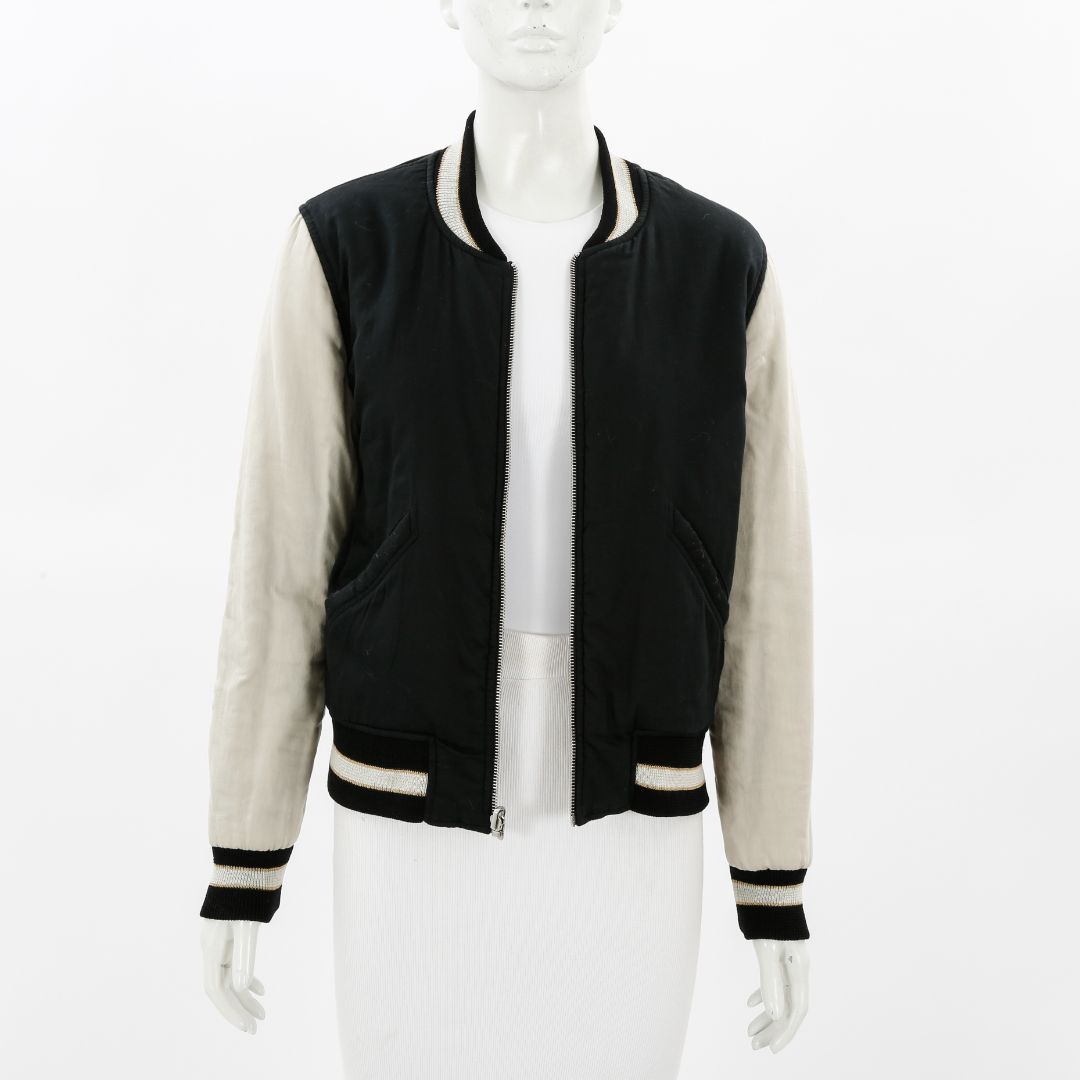 Isabel Marant &#39;Dabney&#39; Reversible Bomber Jacket FR 40 | AU 12