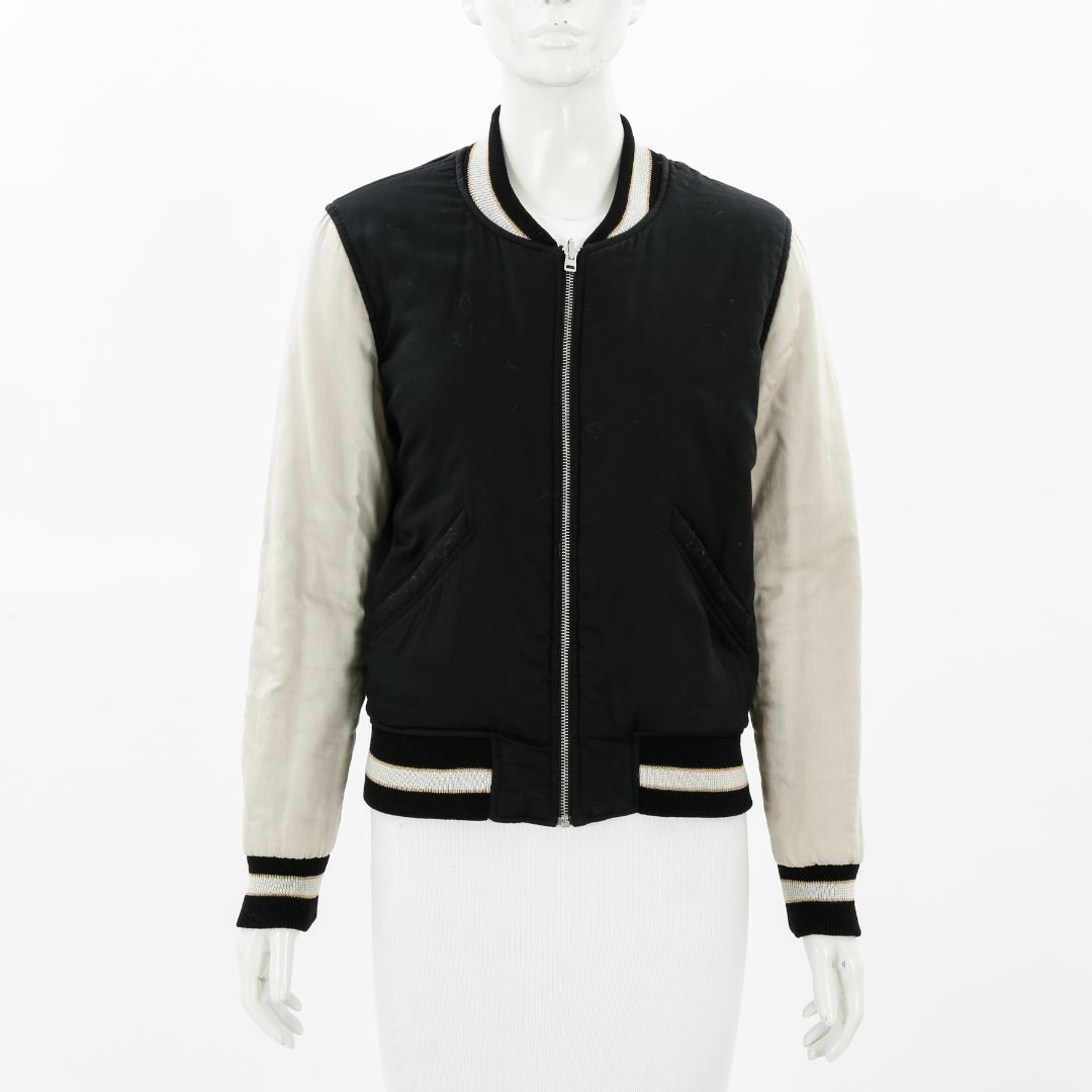 Isabel Marant &#39;Dabney&#39; Reversible Bomber Jacket FR 40 | AU 12