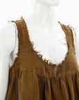 Isabel Marant Linen Raw Edge Top Size 8-10